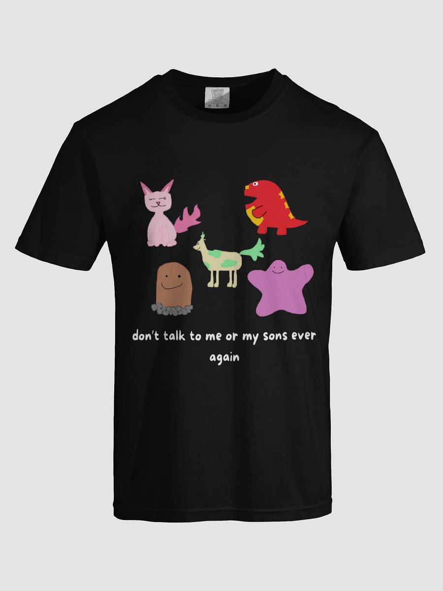 me or my sons T-shirt (white font) product image (60)