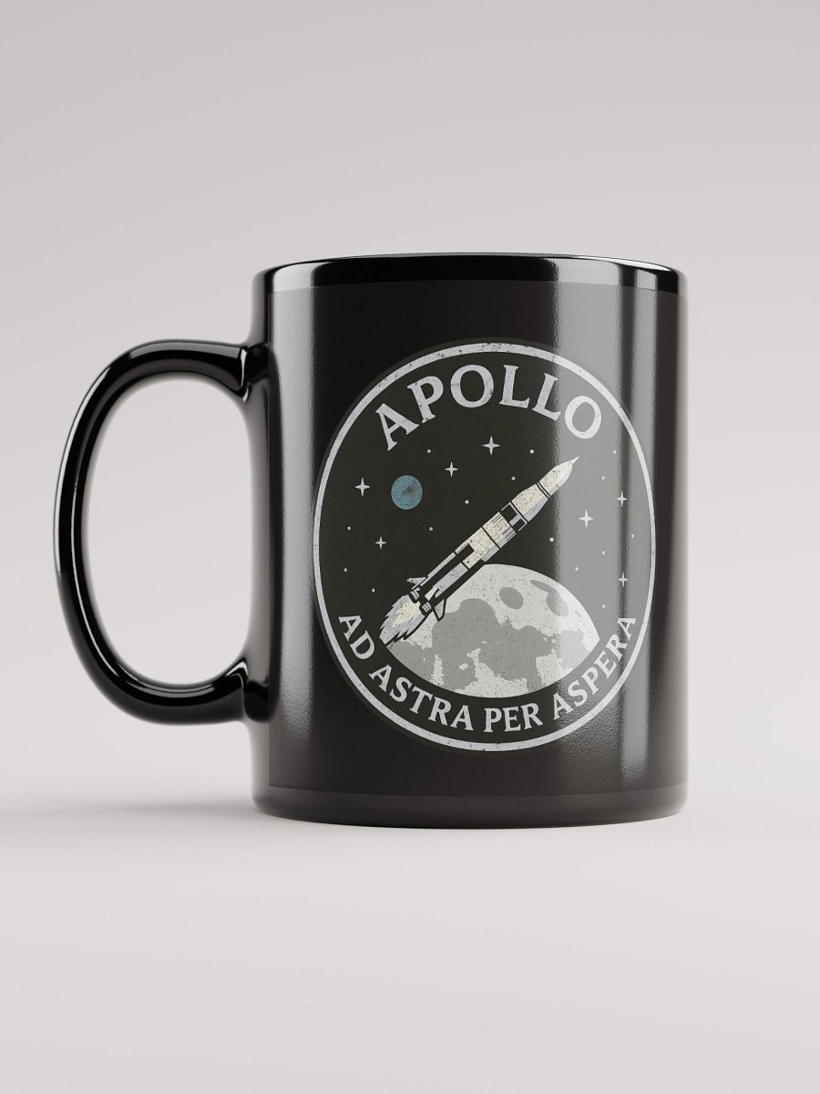 Apollo Program Mug – Ad Astra Per Aspera Coffee Cup | NASA Moon Mission Tribute product image (12)