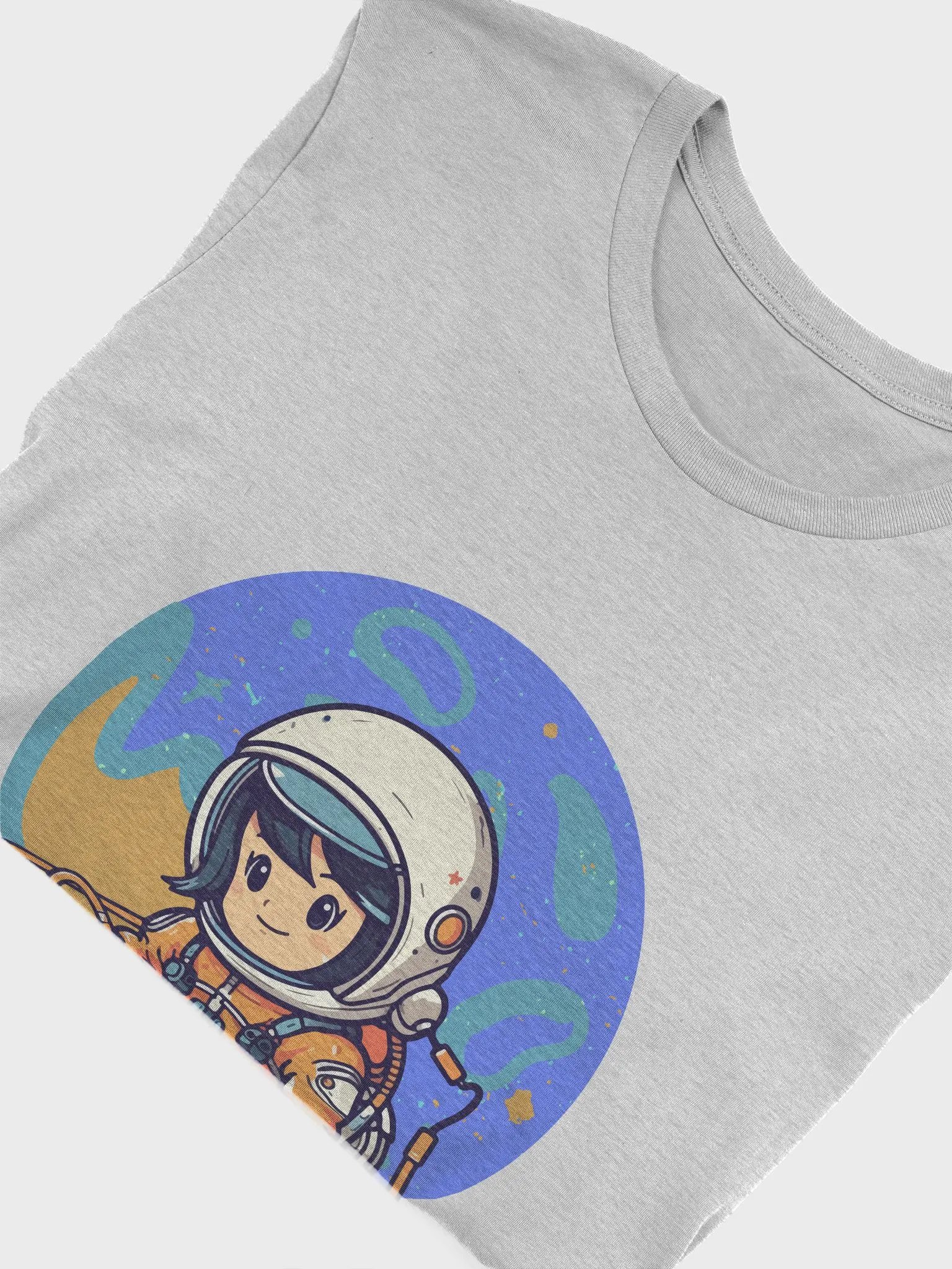 Starry Space Smiles Astronaut T-Shirt product image (5)