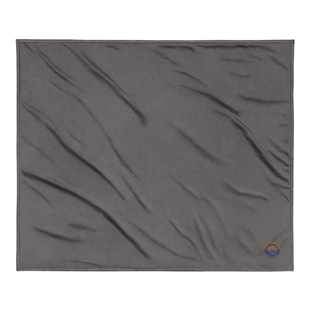 TUSD/CSEA Sun & Waves Embroidered Sherpa Blanket product image (8)