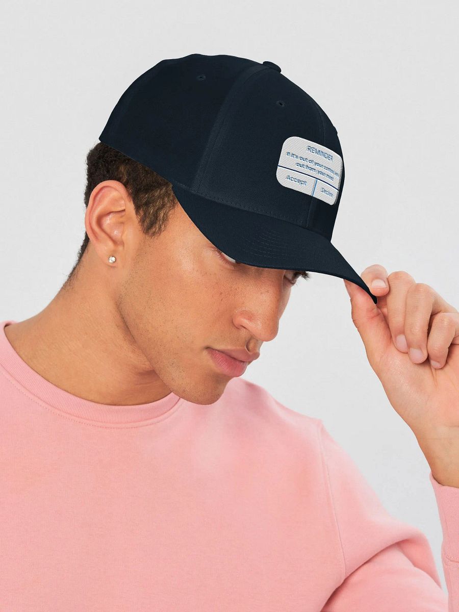Reminder Fitted Hat product image (4)