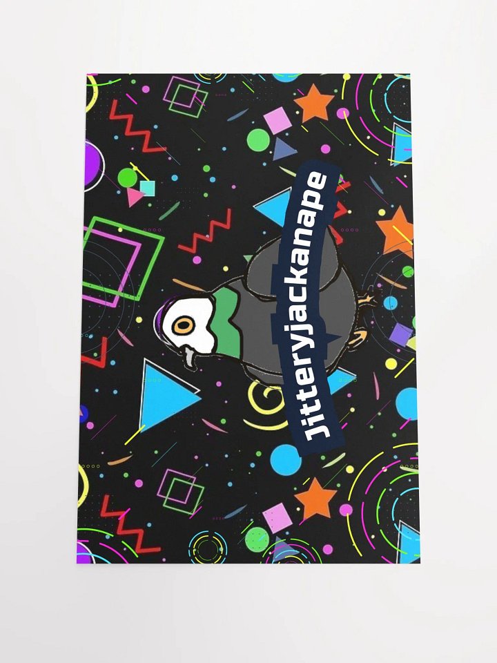Jitteryjackanape Arcade Themed Poster product image (1)