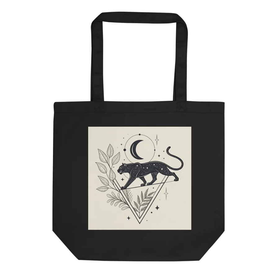 Celestial Panther Eco Tote product image (1)