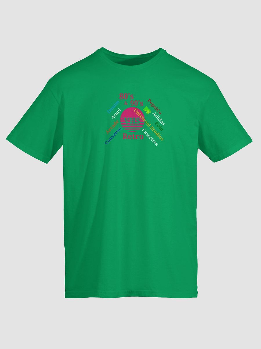Nostalgic Retro VHS Circle Unisex T-Shirt product image (5)