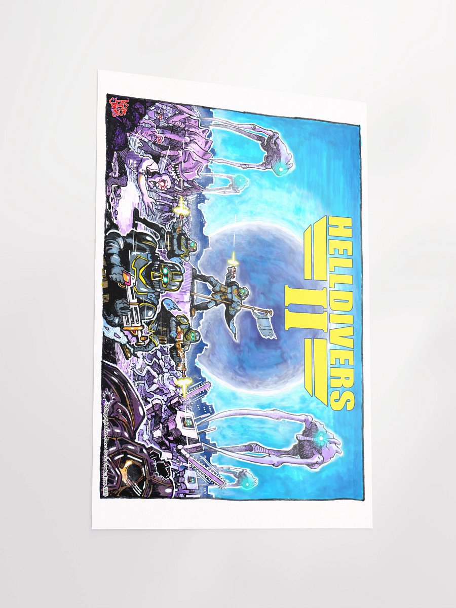 HELLDIVERS Fan art poster! 20" x 30" product image (3)