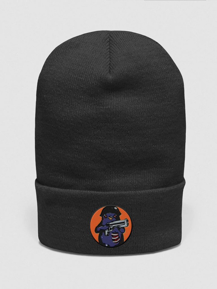 Arctic Avenger Cuffed Beanie Logo Color Orange product image (1)
