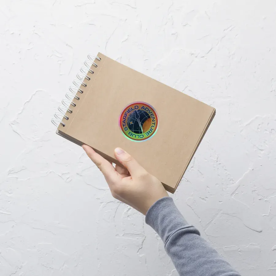 Starfield Adventure Club - Holographic Sticker product image (7)