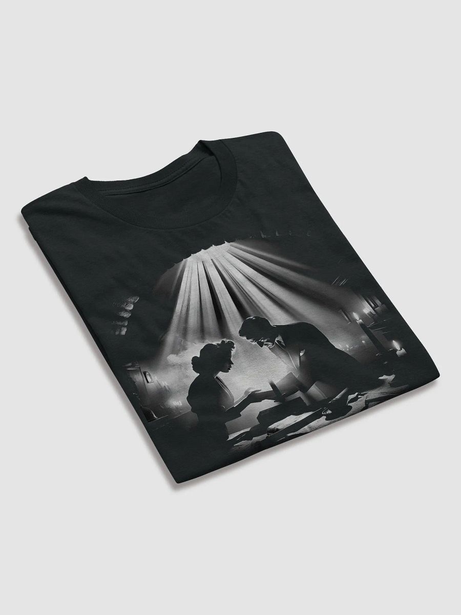 Noir Secrets: The Attic Conspiracy (Front Print Womens Tee) product image (4)