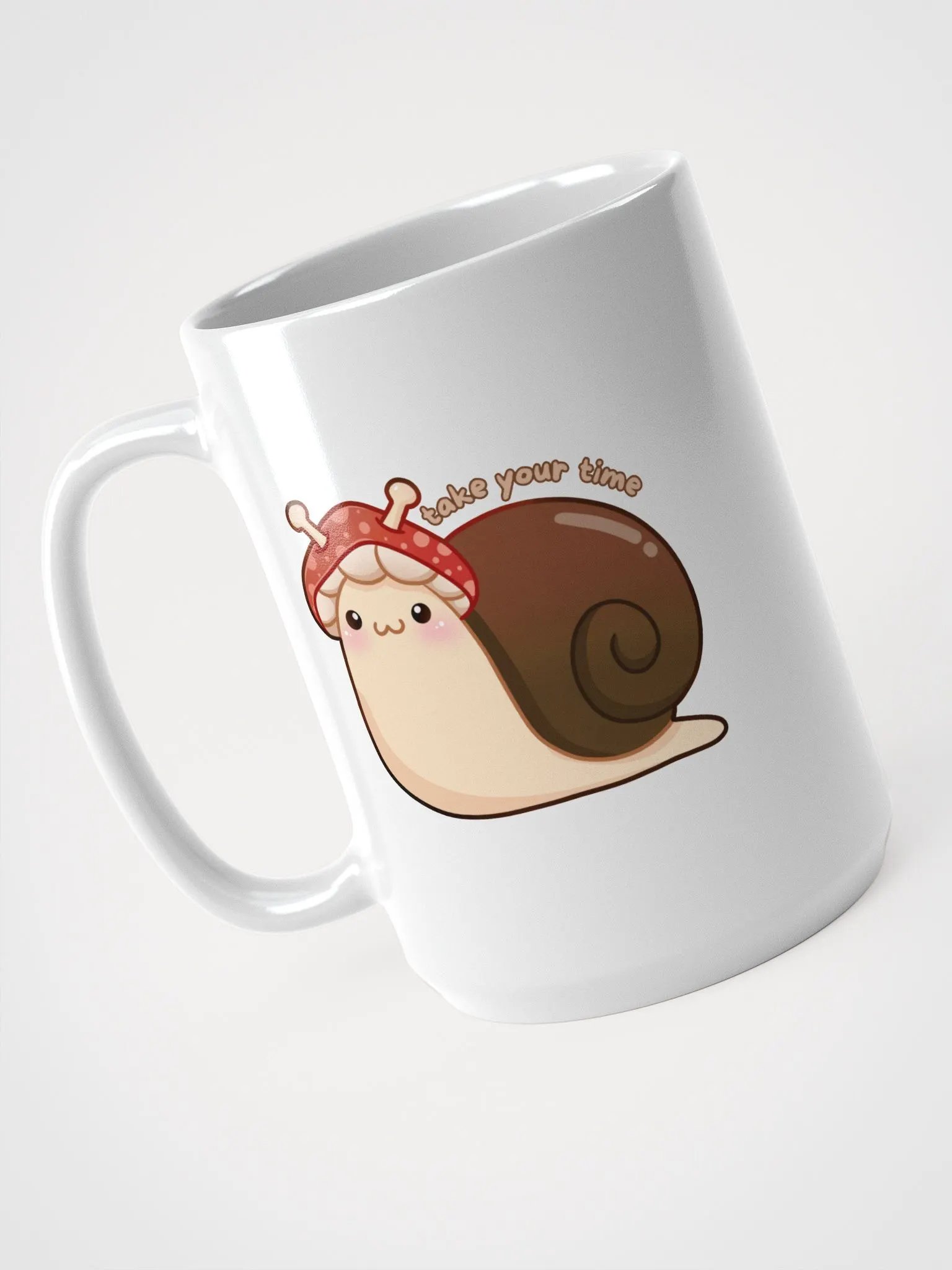 Motivational Snail Mug (Large) product image (3)