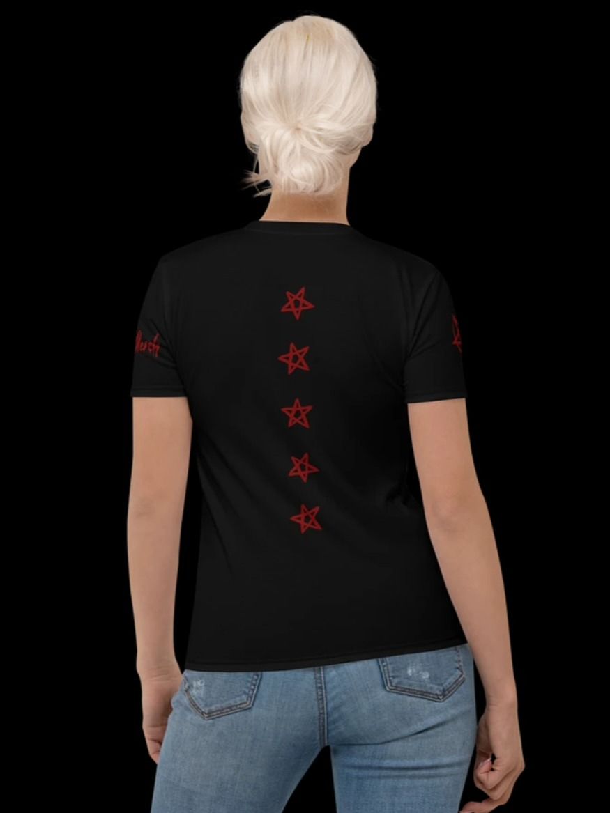 Eerie Doll Red Eyes Women's T-Shirt product image (4)