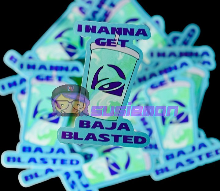 Baja Blasted Sticker product image (1)