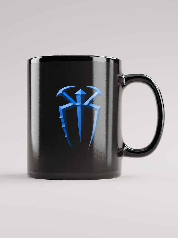 Roman Reigns Kite Shield Black Glossy Mug product image (1)
