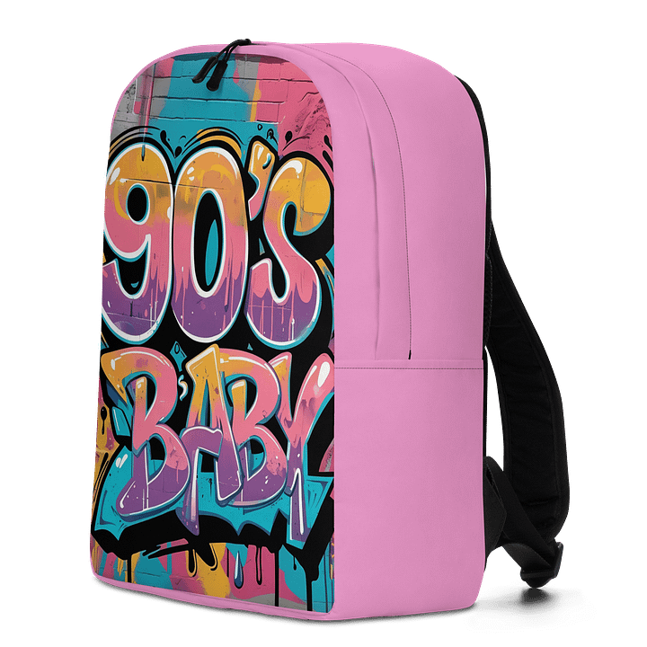 90's Baby Graffiti All-Over Backpack product image (2)
