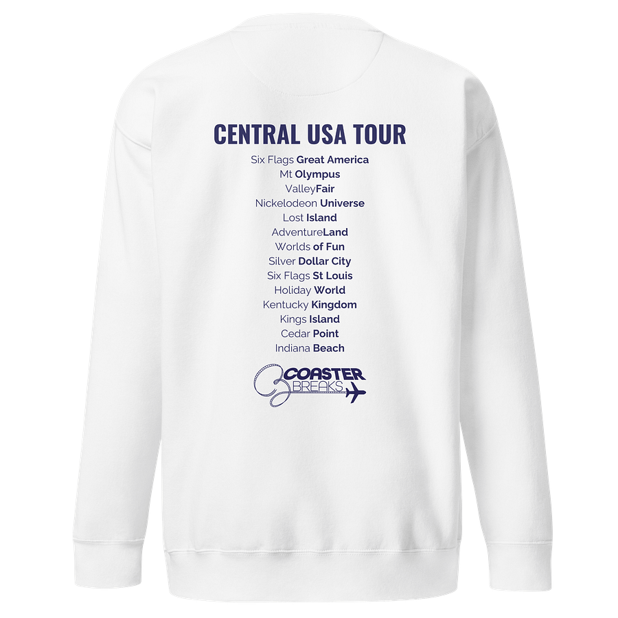 Central USA Full Logo Sweatshirt - Light Colours product image (9)