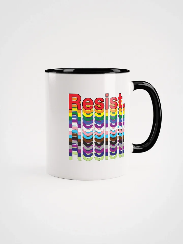 Resist - Rainbow mug with color interior product image (5)