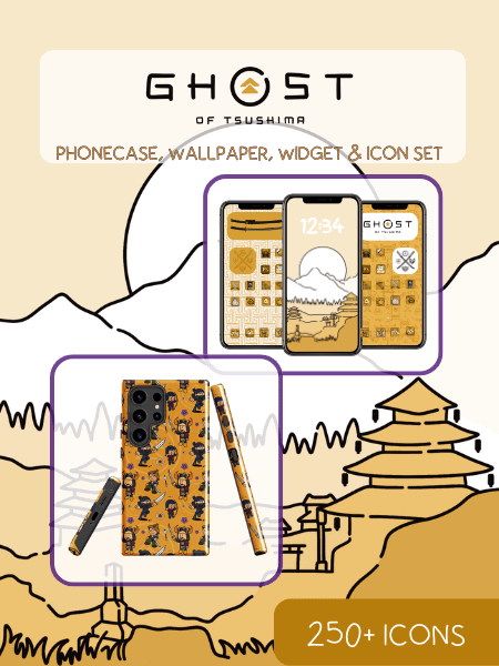 Ghost of Tsushima Gold Samsung Toughcase & Theme Bundle product image (1)