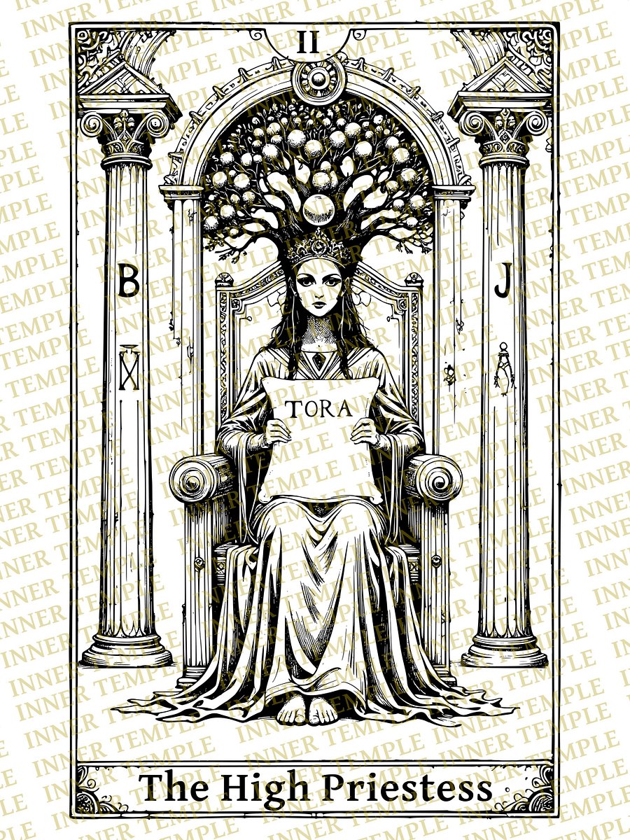 Tarot Inner Temple, The High Priestess ( Major Arcana II ) product image (7)