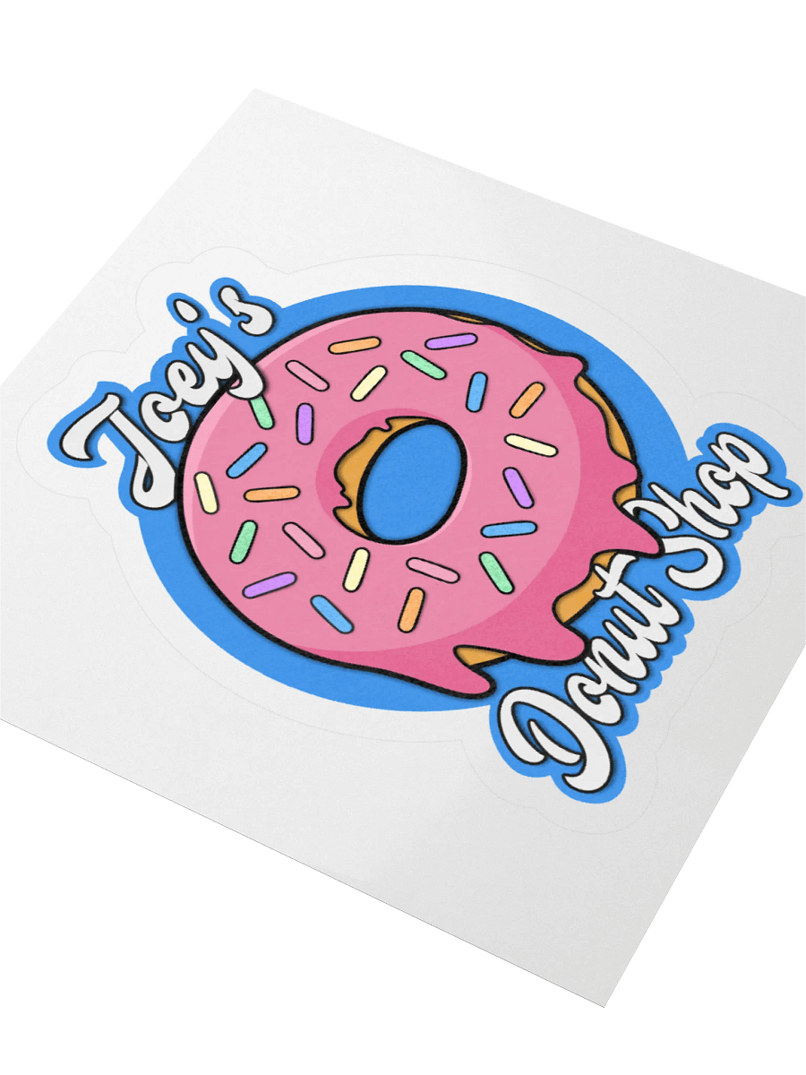 Joey's Donut Shop Logo product image (9)