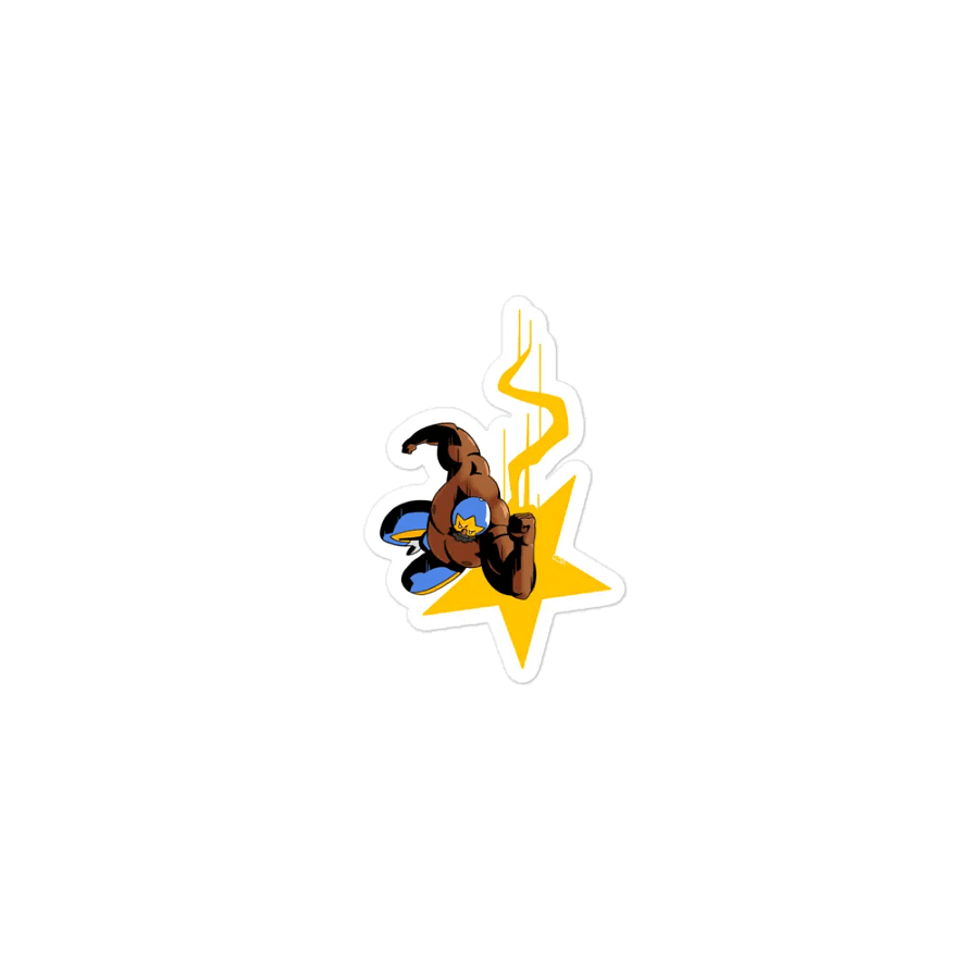 Wrestling Elbow Drop Sticker product image (1)