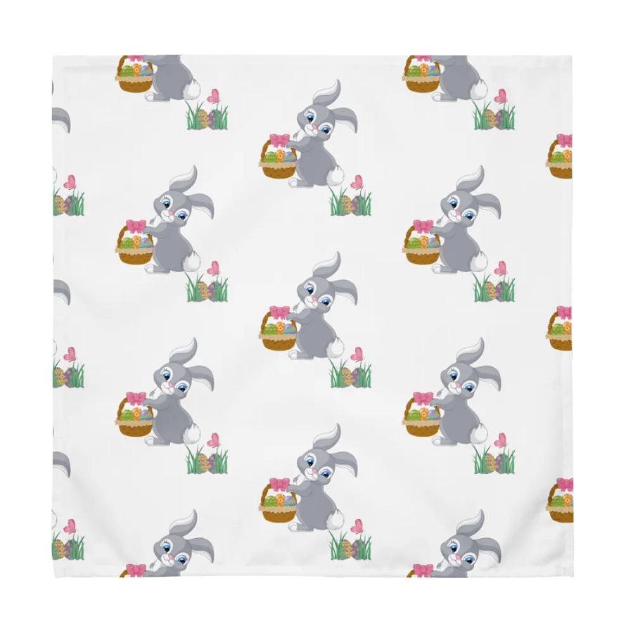 Easter Bunny Cloth Napkin Set (4) product image (2)
