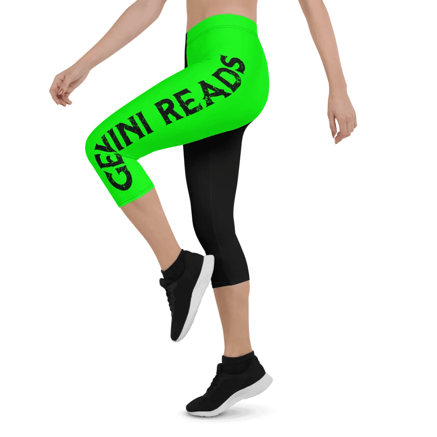 Capri Two Tone Leggings Version 2 product image (4)