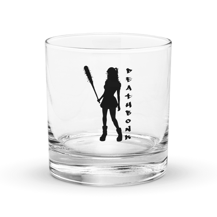 DEATHBONK Rocks Glass (black) product image (1)
