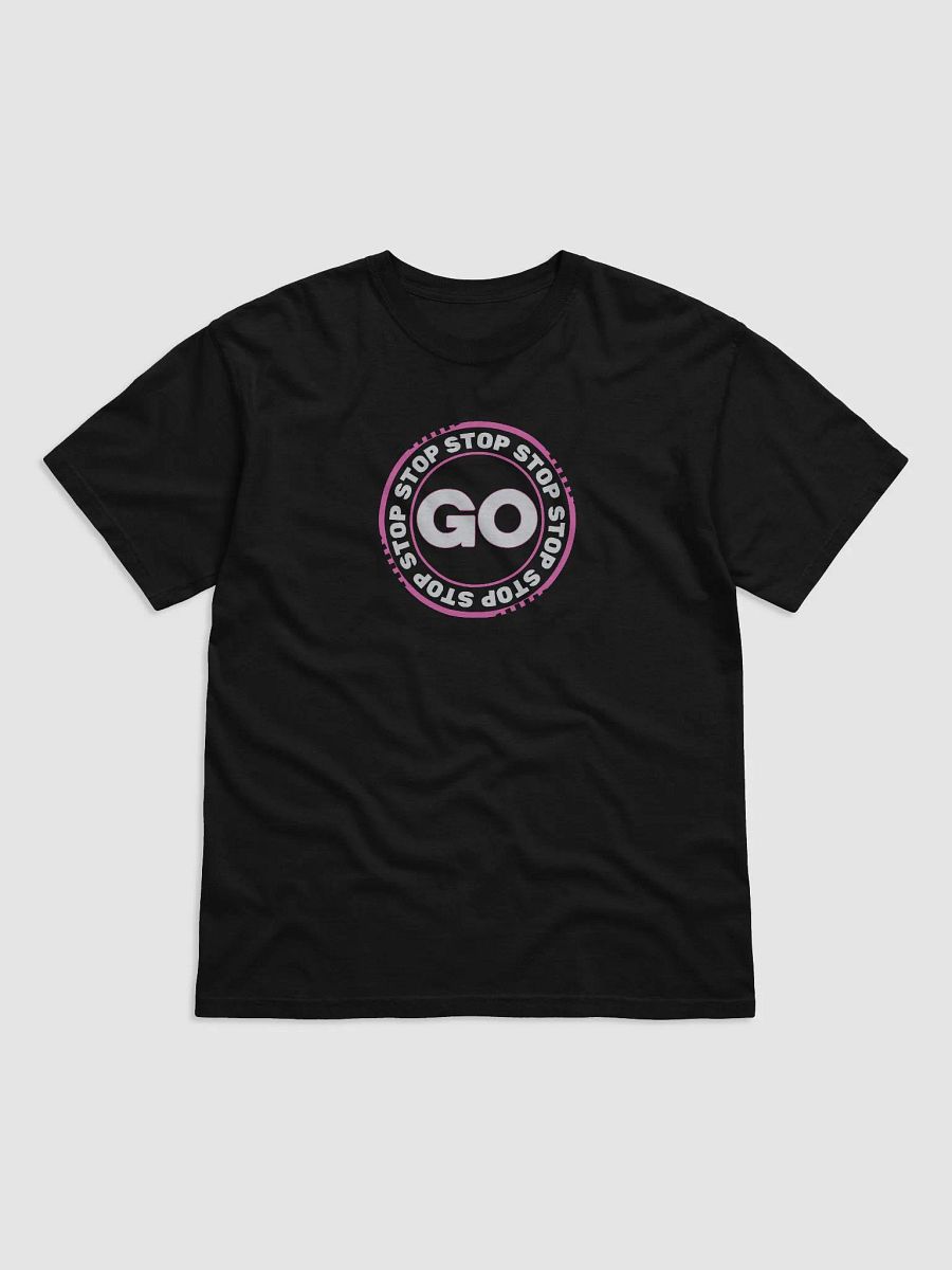 GO/STOP Circle Emblem T-Shirt product image (5)