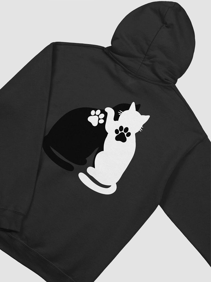 Cat Silhouette Hoodie | YING & YANG | Lilith & Luna product image (1)