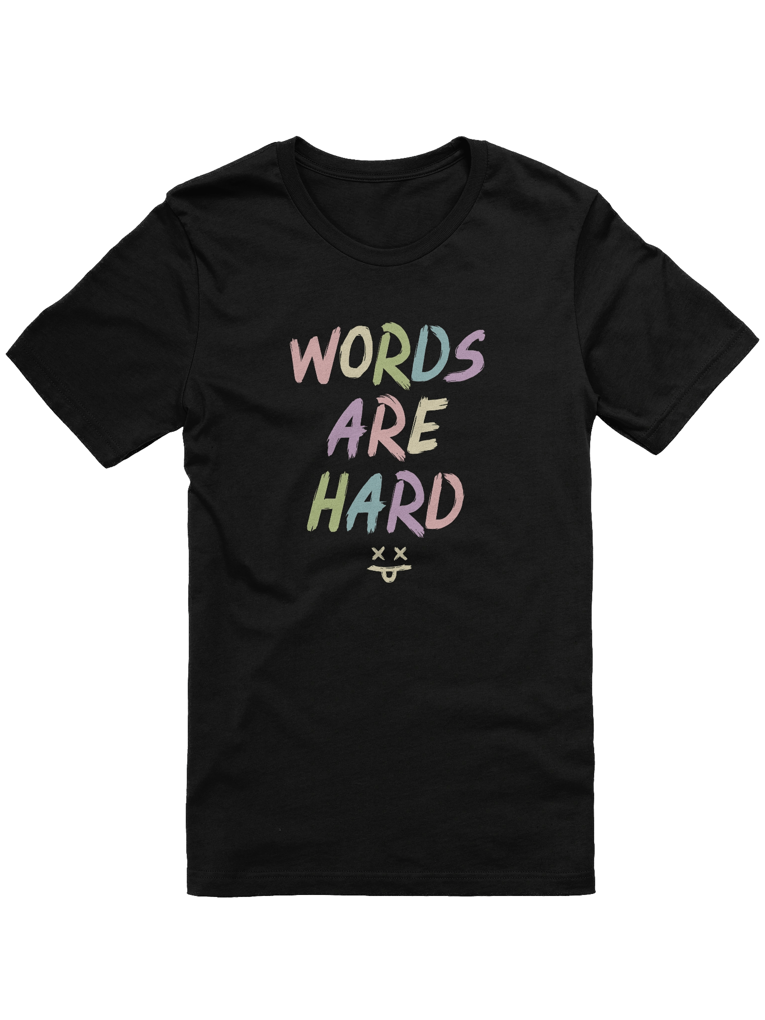 Words Are Hard Chalk Tee product image (1)