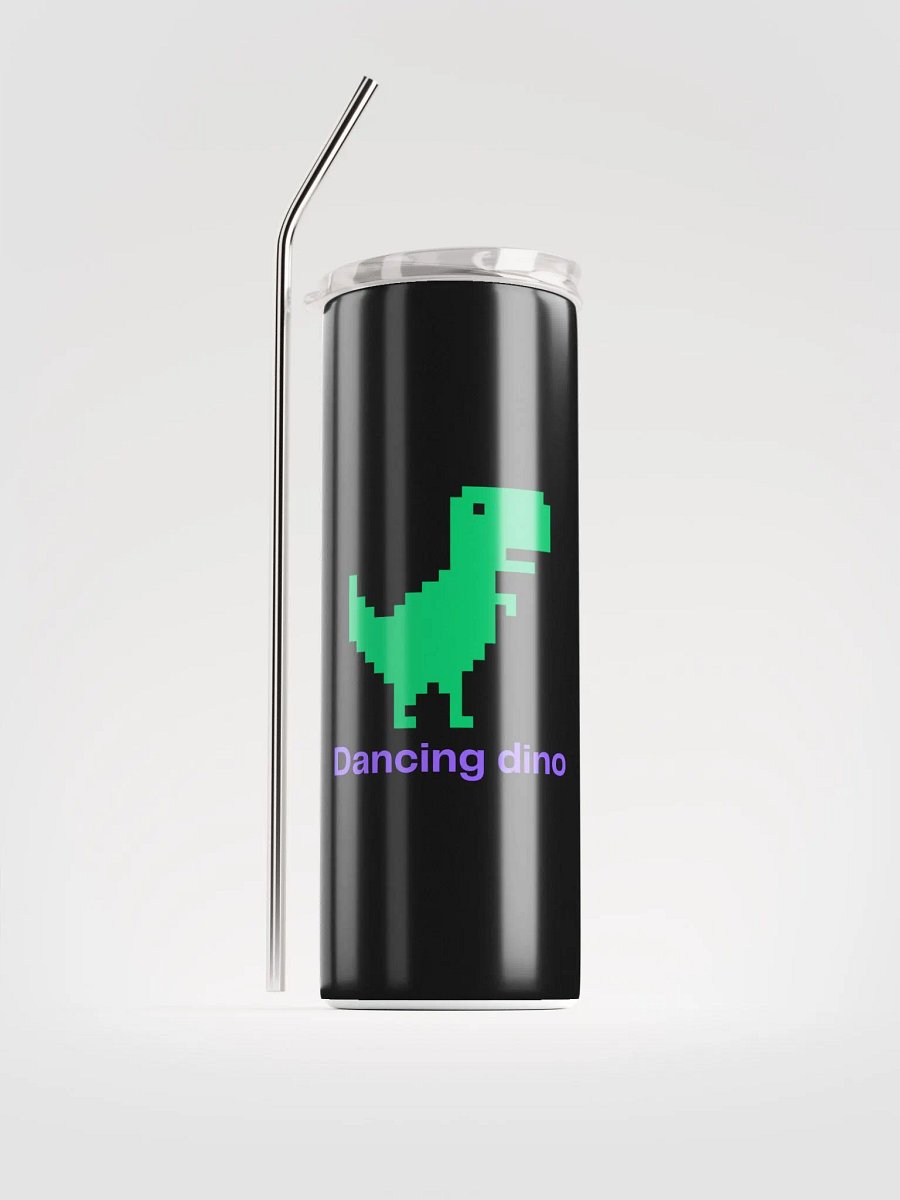 dancing dino tumbler product image (1)