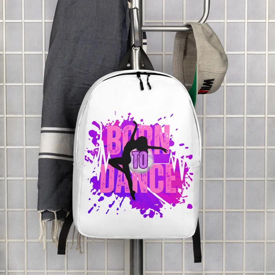 Born to Dance Her Silhouette All-Over Backpack product image (8)