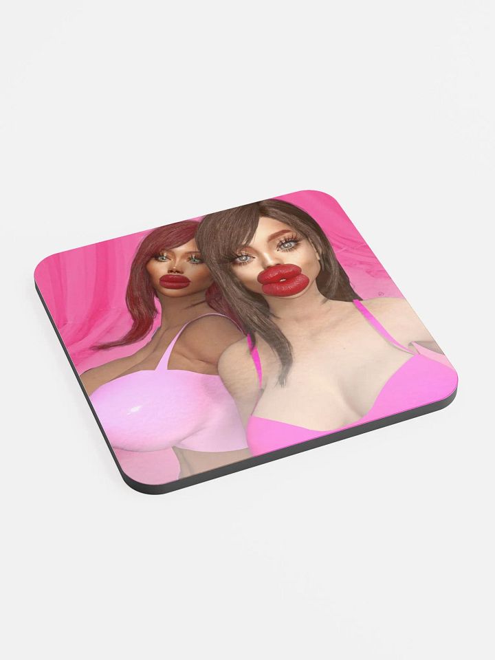 Plastic girls unite coaster product image (1)