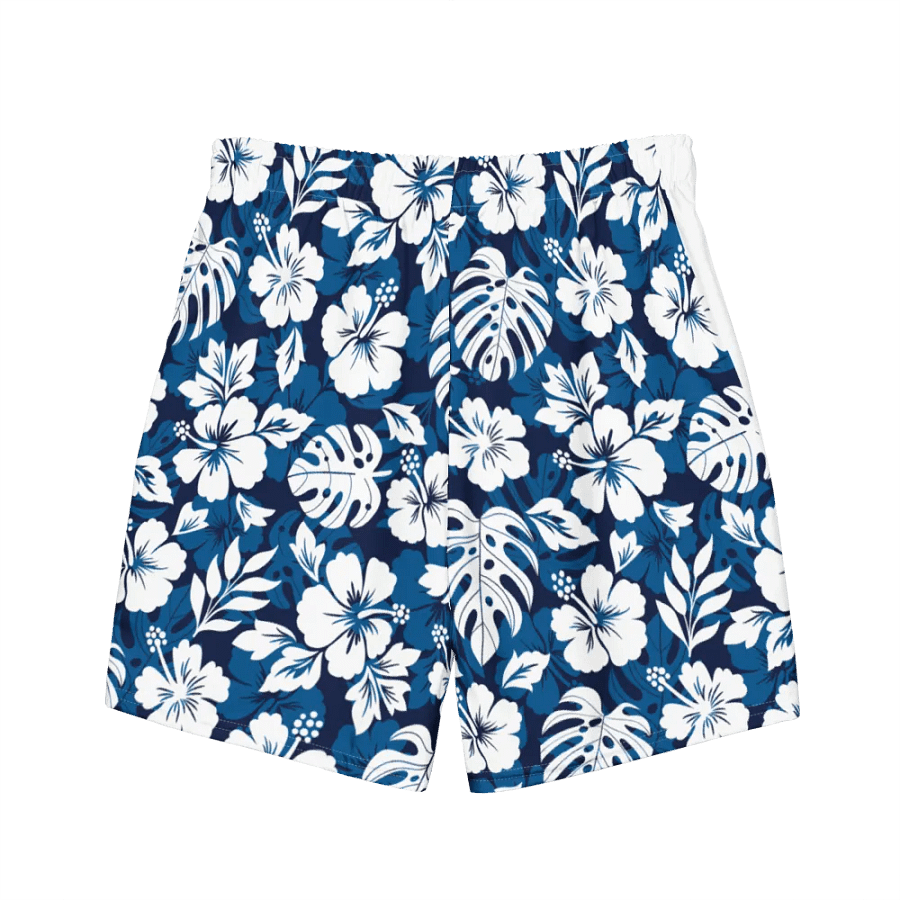 Hawaiian Tropical Hibiscus Flower Swimming Trunks product image (6)
