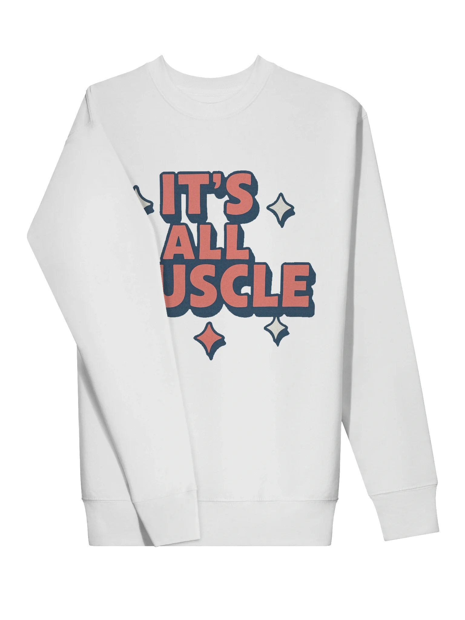 ITS ALL MUSCLE – Retro Typography Design product image (3)