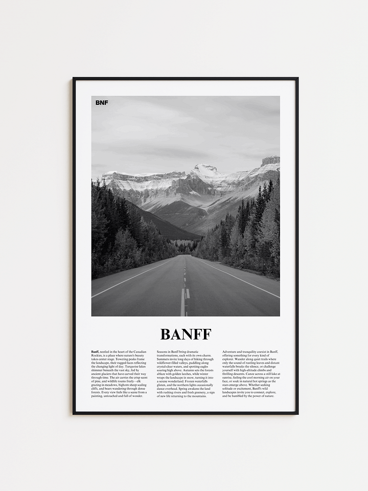 Banff 03 Newspaper Poster product image (1)