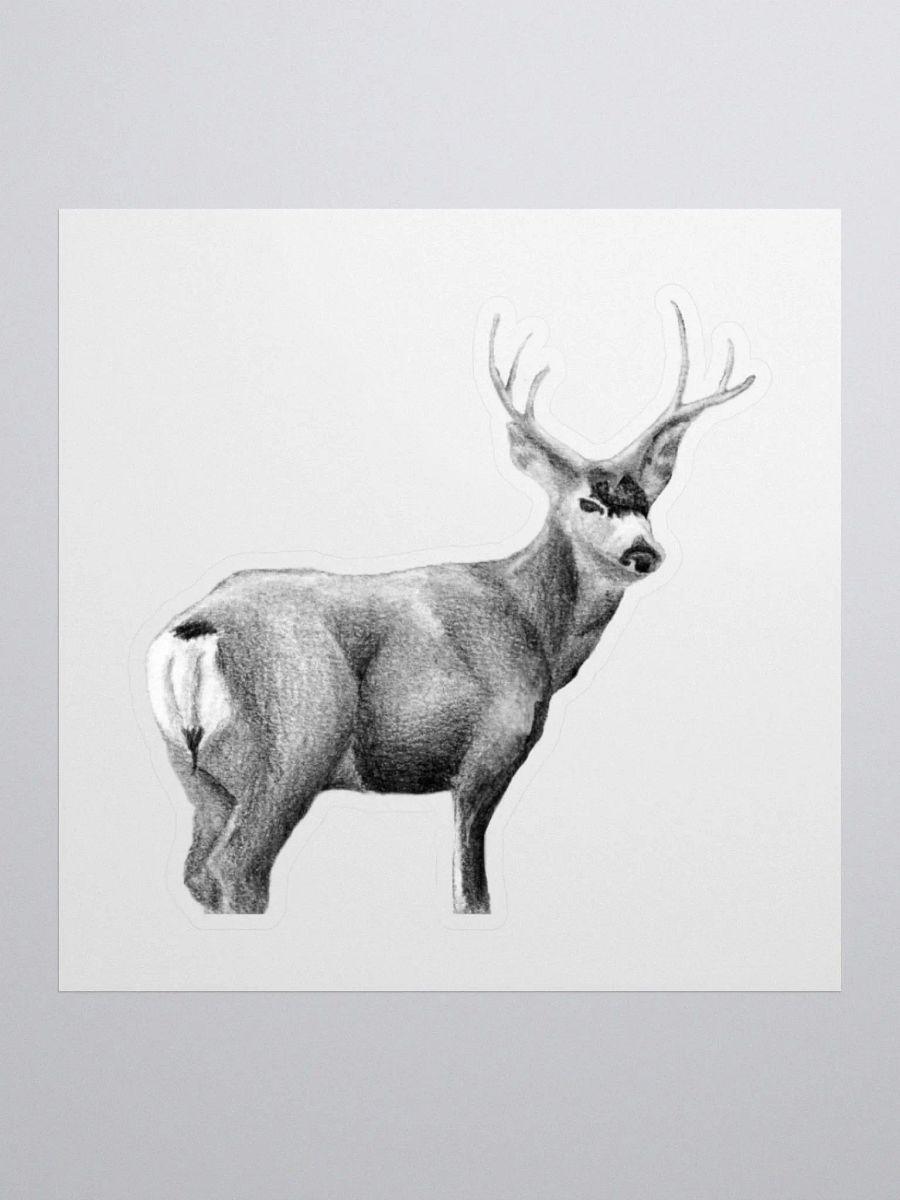 Deer Drawing Sticker product image (2)