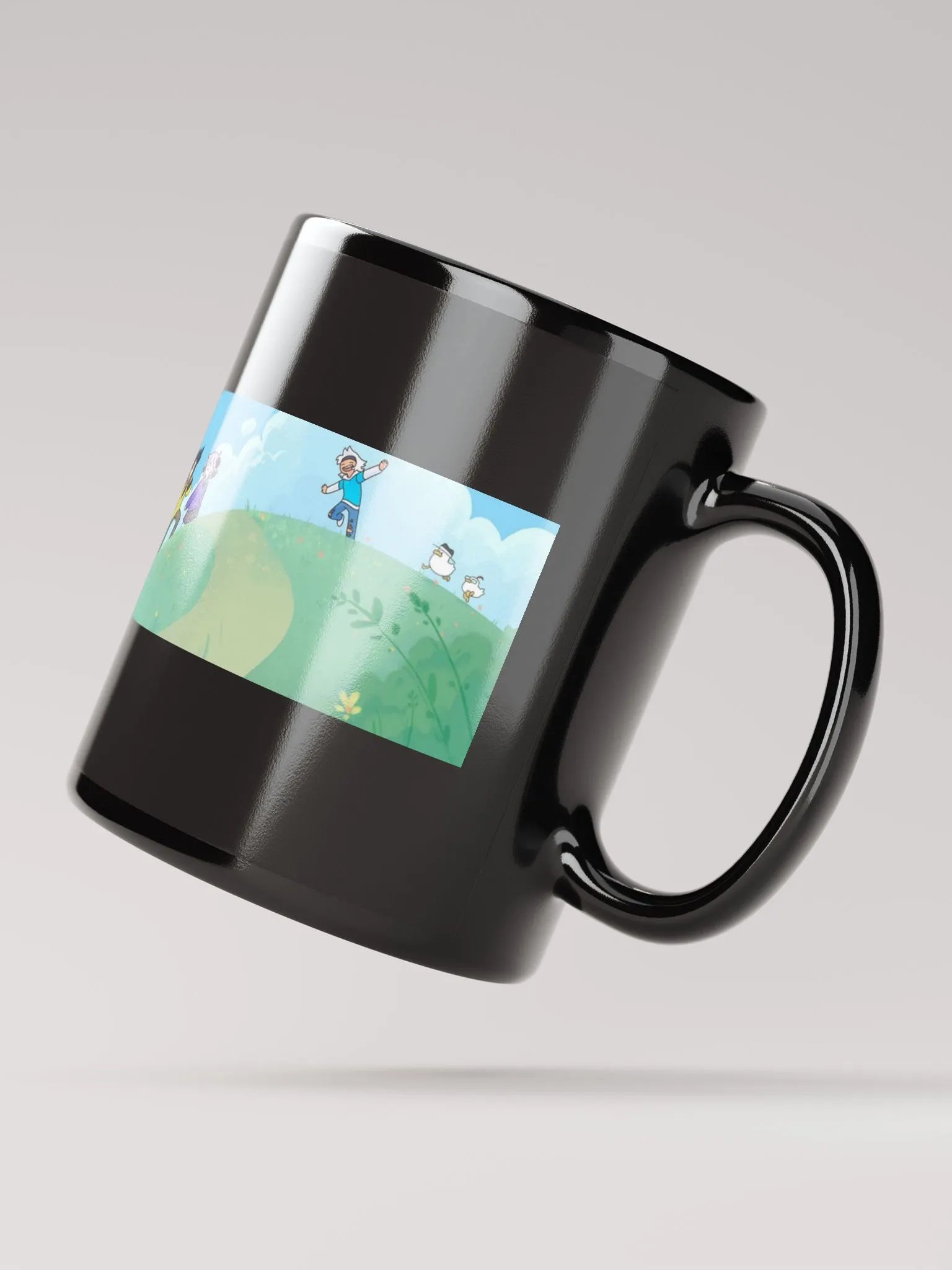 Banner Mug Black product image (4)