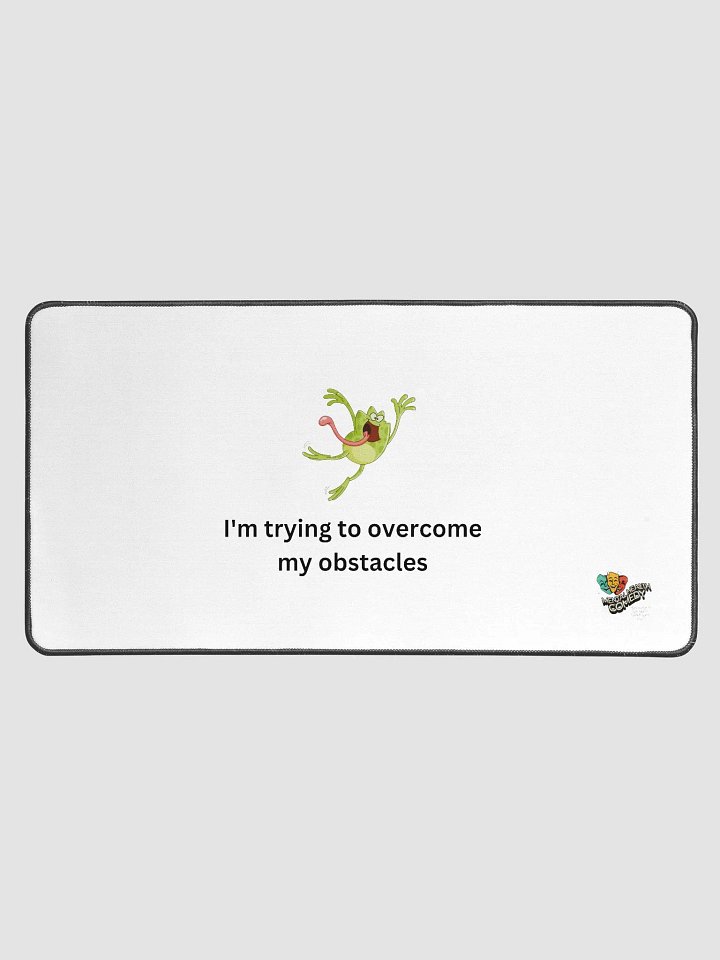 Leap into Laughter Desk Mat product image (1)