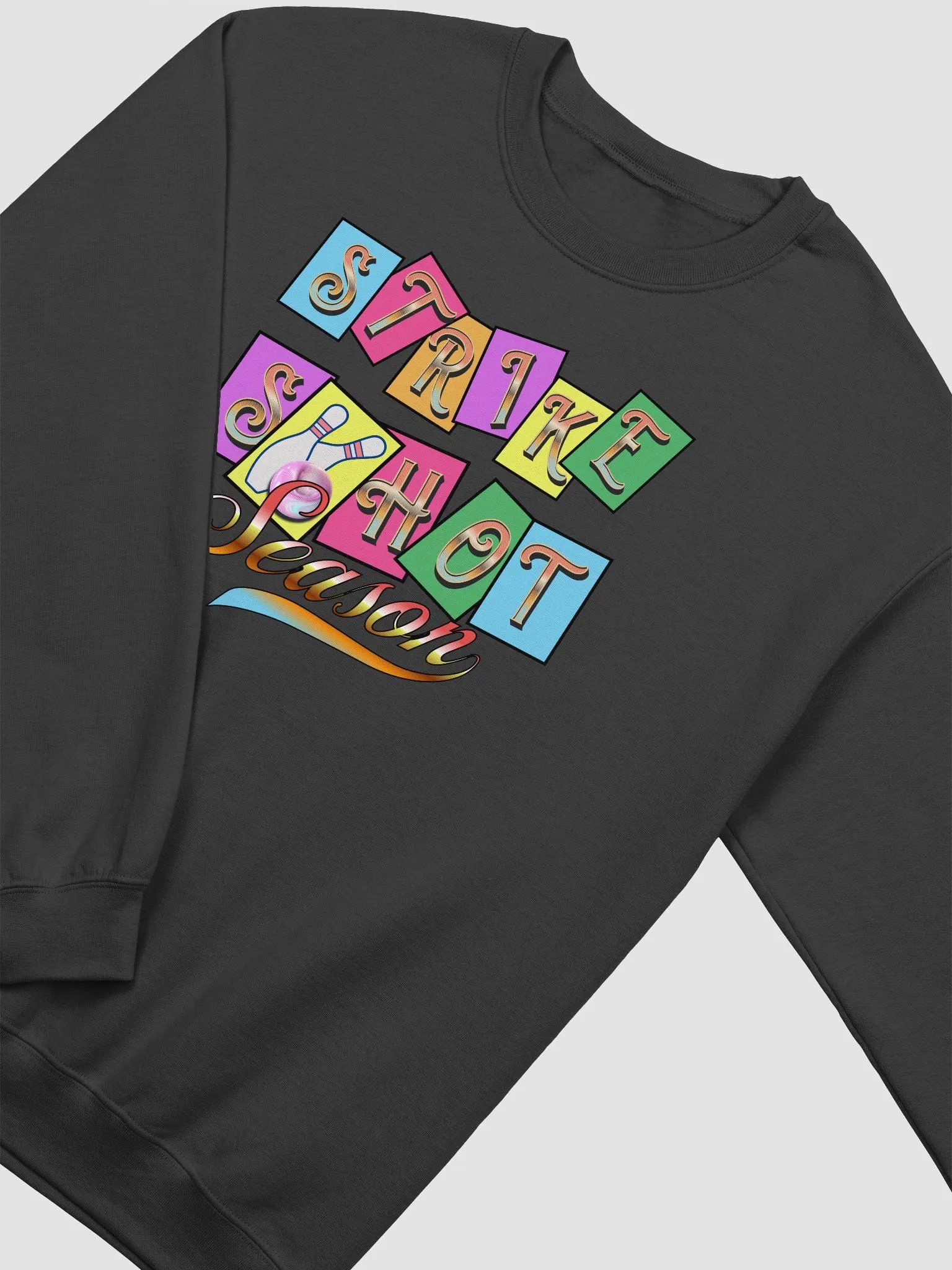 Strike Shot Season Bowling Crewneck product image (2)