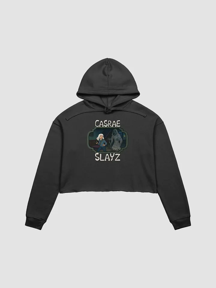 CasRae Ghost Hunting Cropped Hoodie product image (2)