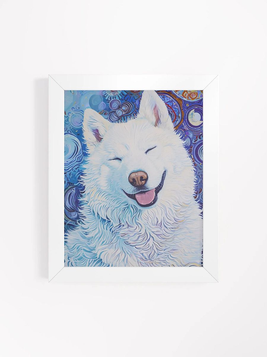 Vibrant Dog Portrait Matte Poster product image (4)