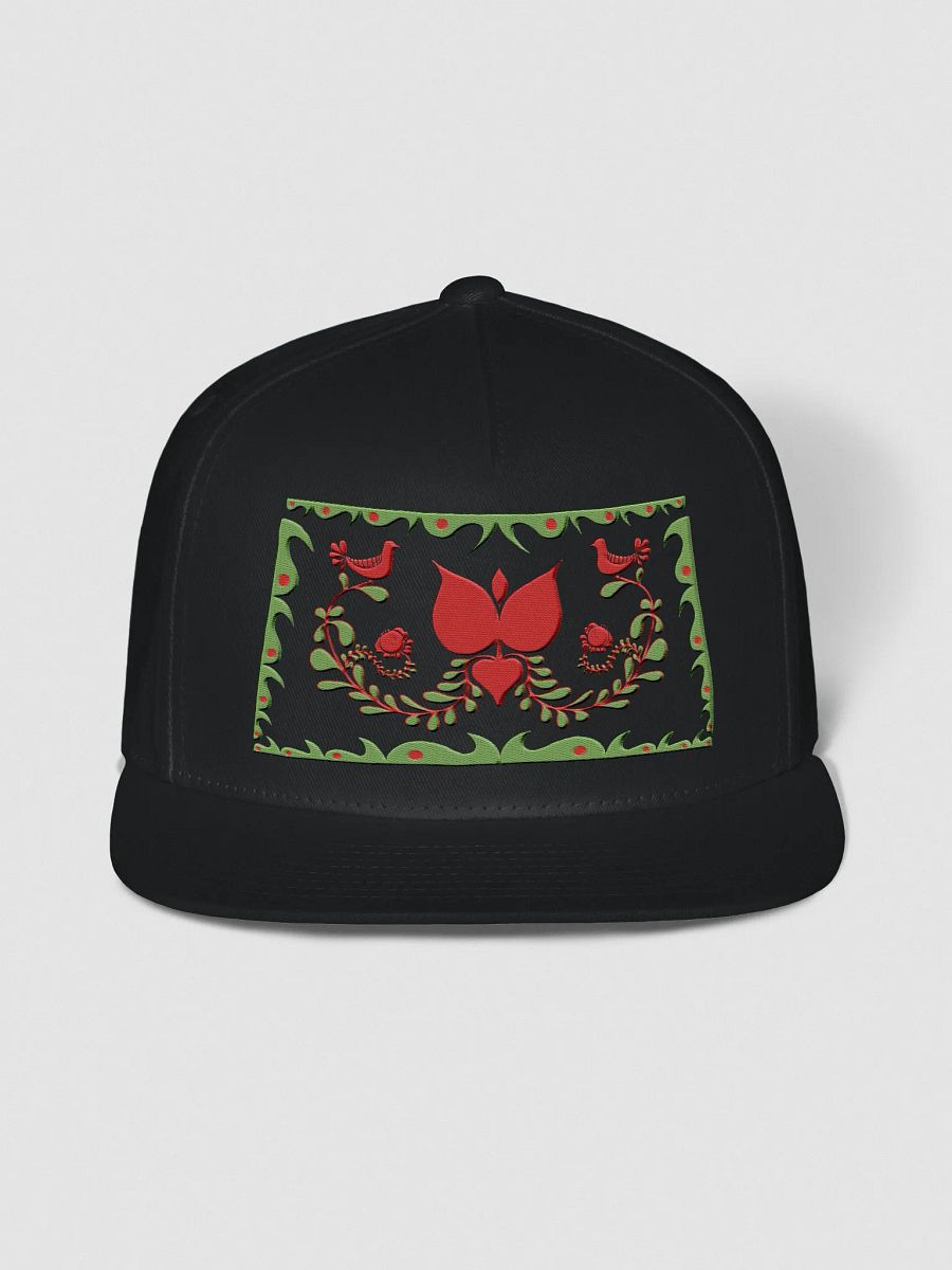 Hungarian Floral Aviary Snapback Cap product image (1)