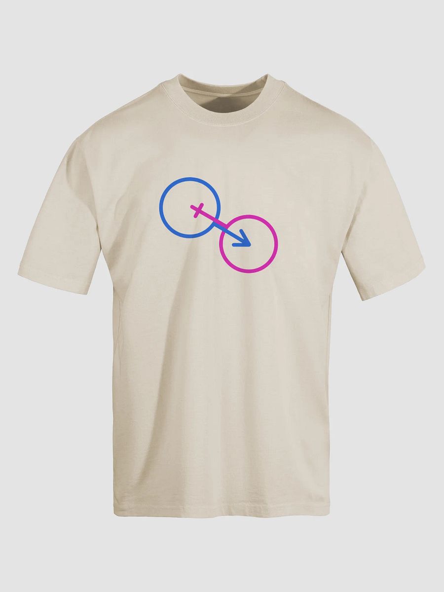 Traditional Genders Symbol Fusion Oversized Tee product image (5)