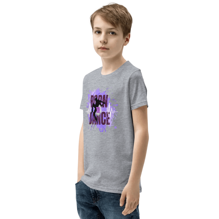 Born to Dance His Silhouette Dynamic Dance Youth T-Shirt product image (4)