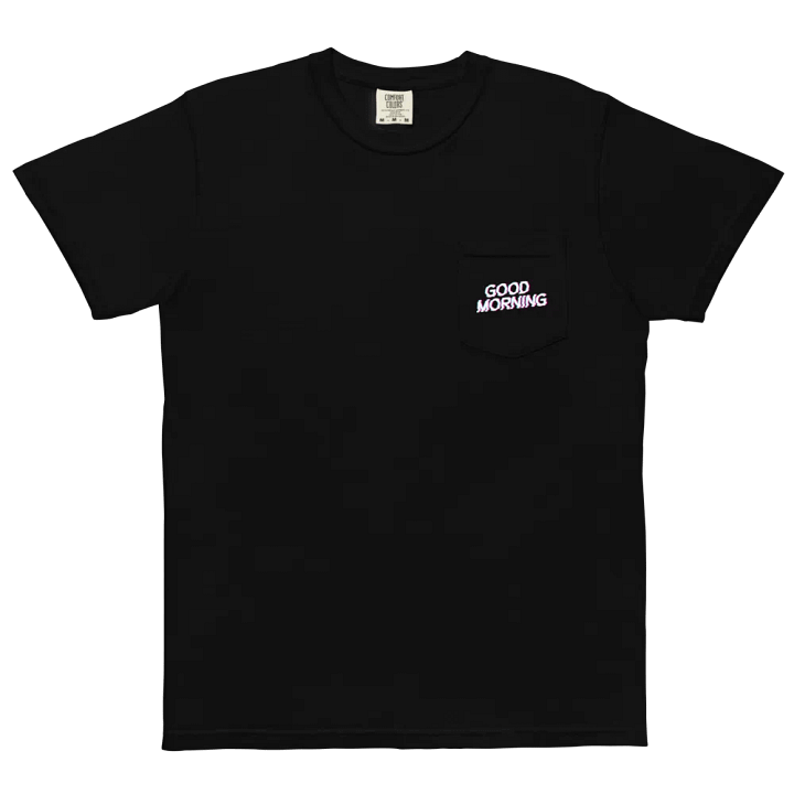 Good Morning Pocket Tee product image (1)