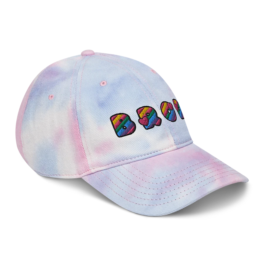 Bród Meaning Pride - Tie-Dye Embroidered Irish / Gaeilge / Gaelic Dad Hat for PRIDE 🏳️‍🌈 product image (12)