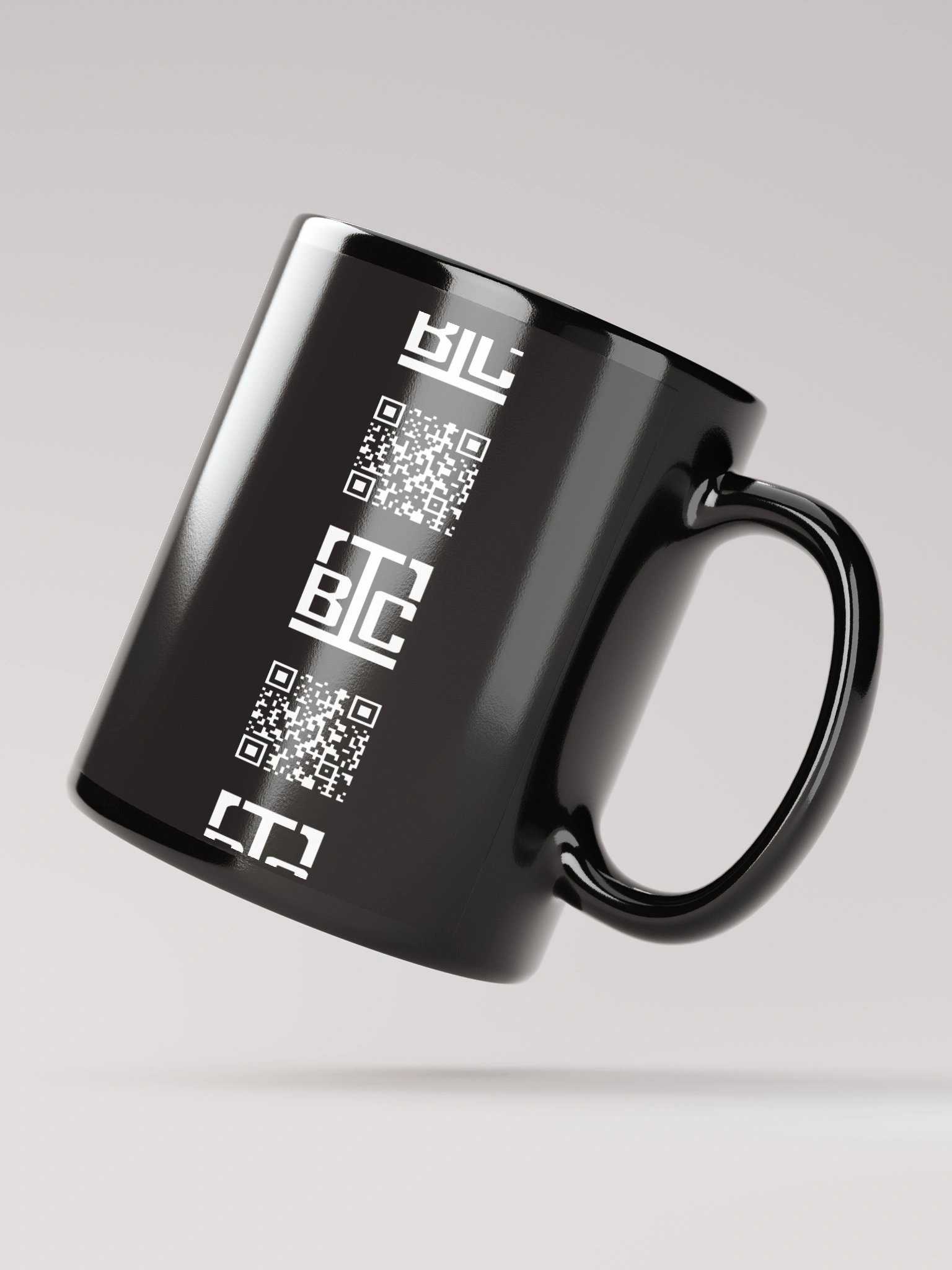 Capacitor Glossy Mug - 11oz Size - BLACK product image (3)