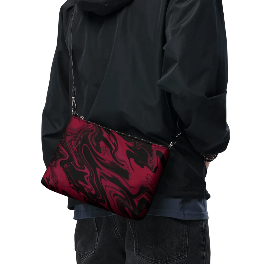 Stylish Swirl Flip-Sided Faux Leather Crossbody Bag product image (11)