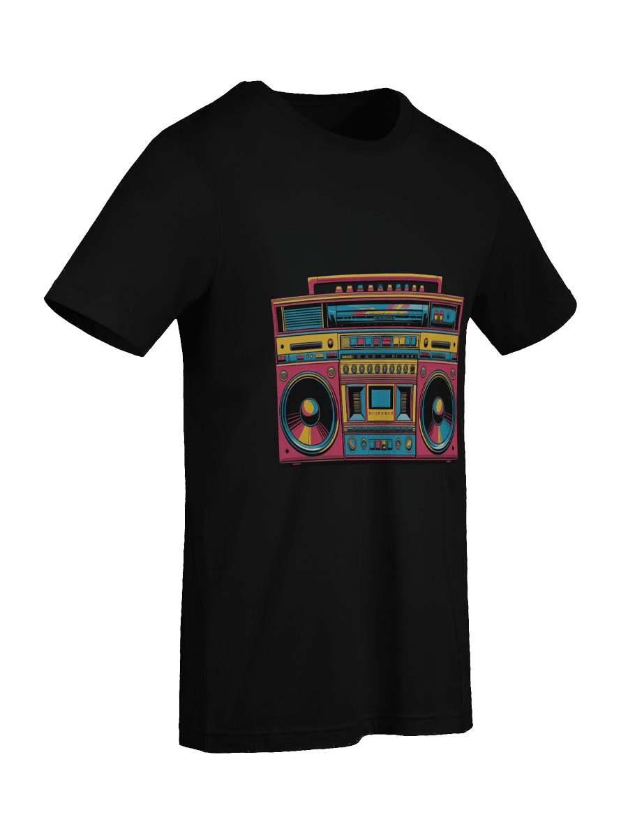 Retro Boombox Blast T-Shirt product image (25)