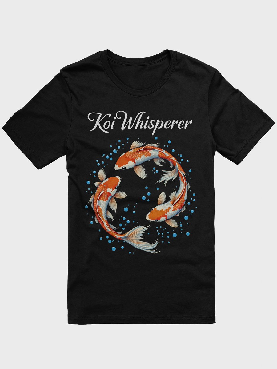 Koi Whisperer T-Shirt for Fish Lovers Cool Koi Fish Pond Keeper Shirt Gift for Men Women Nature Enthusiasts Aquatic Life Tee product image (1)